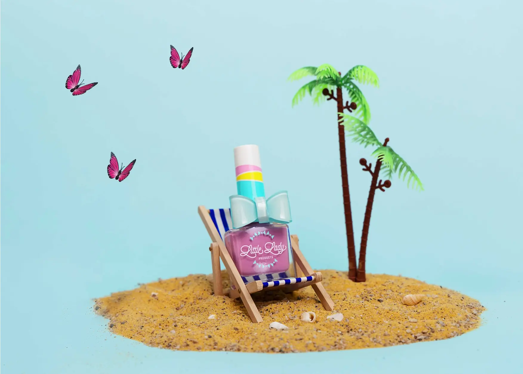 Little Lady Products Butterfly Flutter Nail Polish