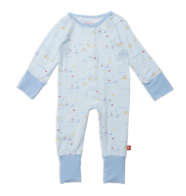Magnificent Baby Magnetic Me Sail Ebrate Coverall