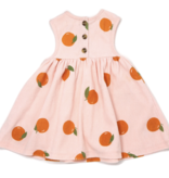 Oh Baby Oranges Print Terry Tank Dress