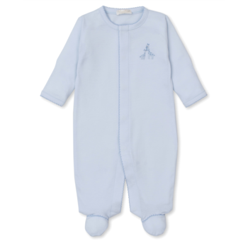 kissy kissy Kissy Kissy Premier Giraffe Glee Hand Embroidery Footie