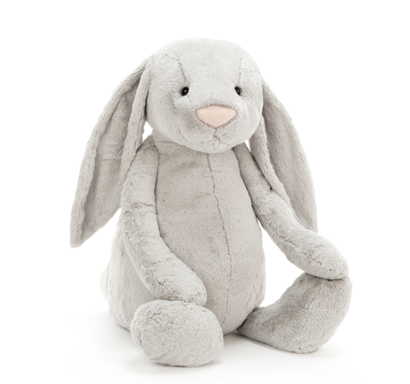 JellyCat JellyCat Bashful Grey Bunny Giant