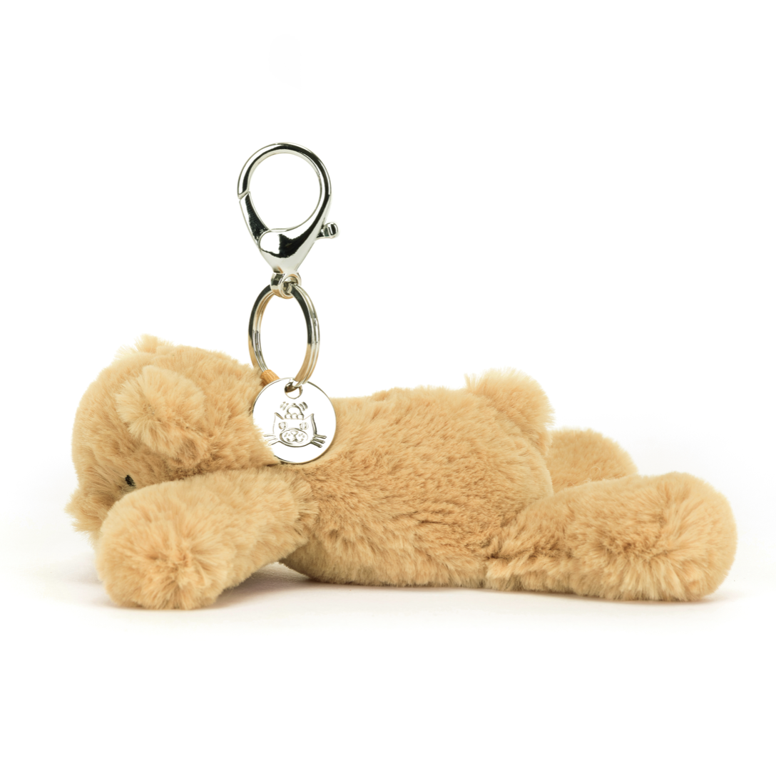 JellyCat JellyCat Smudge Bear Bag Charm