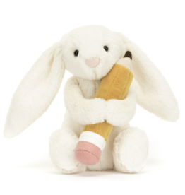 JellyCat JellyCat Bashful Bunny with Pencil