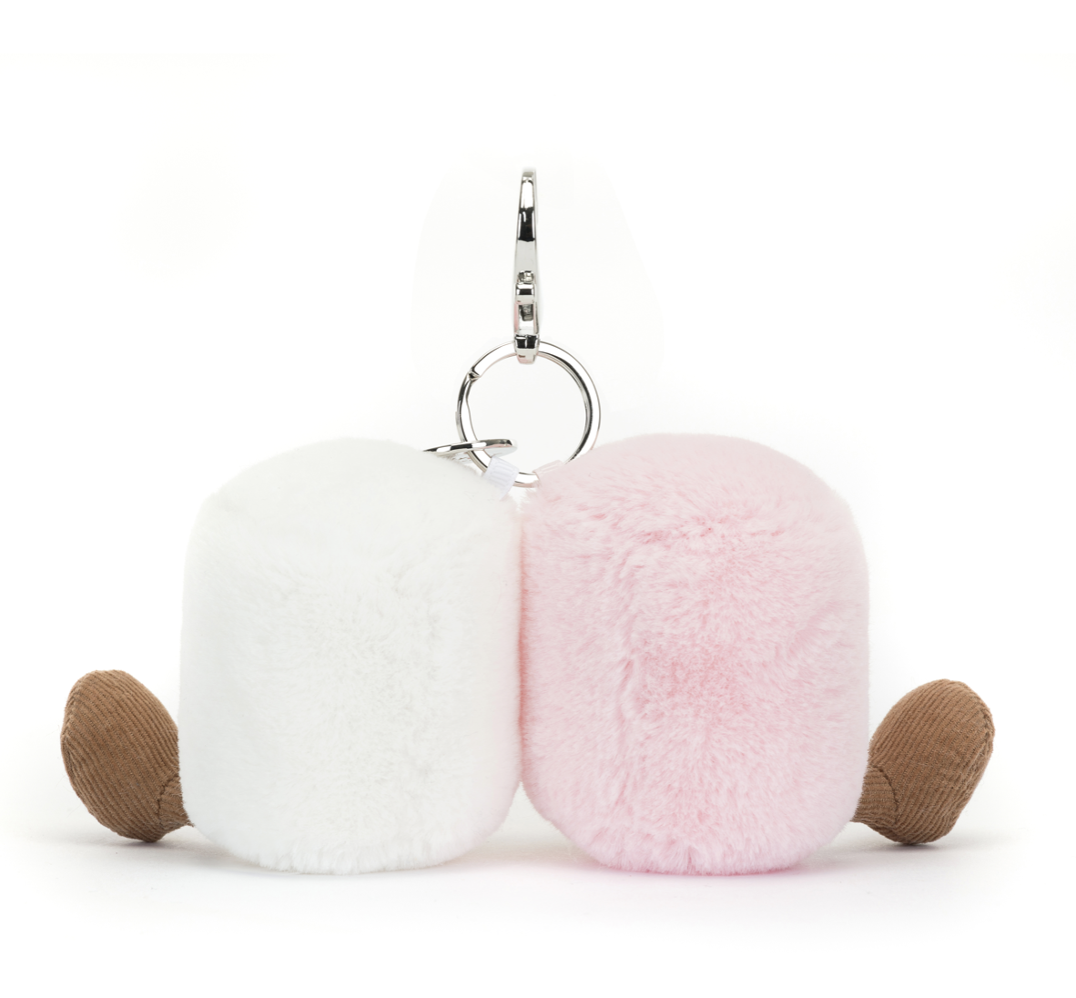 JellyCat JellyCat Amuseables Pair of Marshmallows Bag Charm