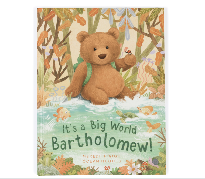 JellyCat JellyCat It's a Big World Bartholomew Book