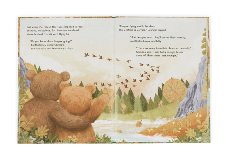 JellyCat JellyCat It's a Big World Bartholomew Book