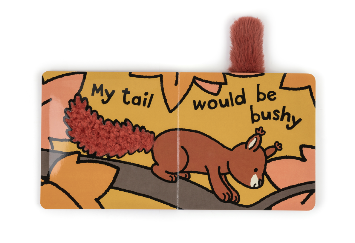 JellyCat JellyCat If I Were a Squirrel Board Book