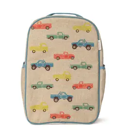 So Young  Vintage Trucks Grade School Backpack