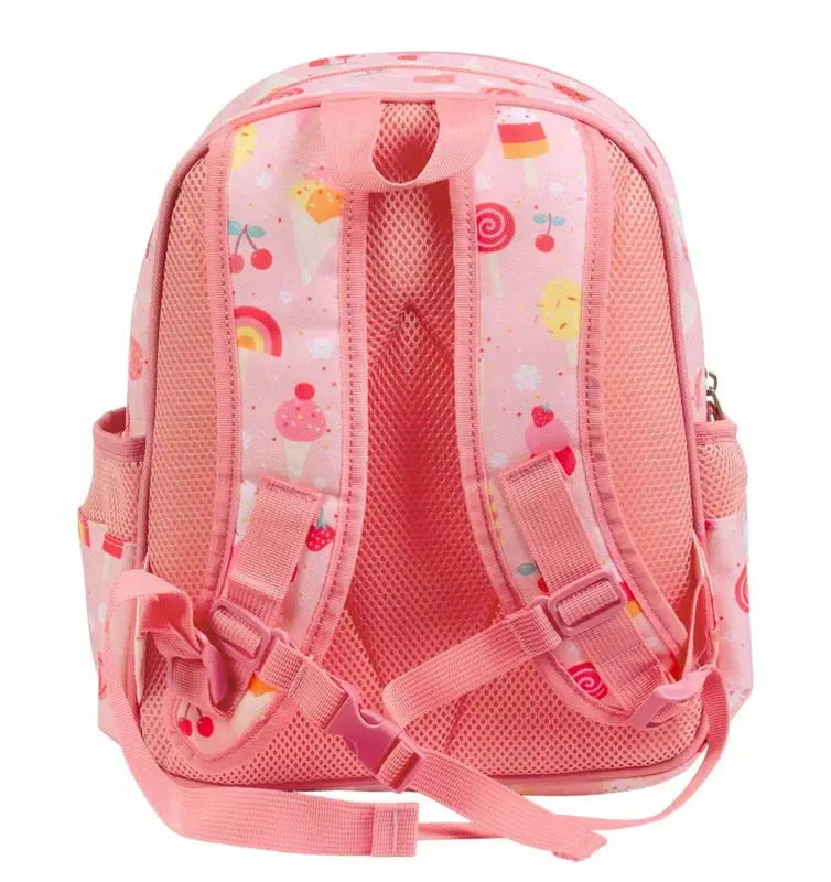 A Little Lovely Company Backpack Insulated Front Compartment: Ice Cream
