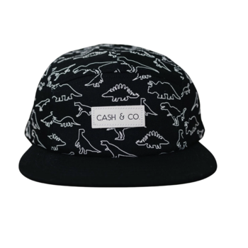 Cash & Co Black Dino Snapback Hat