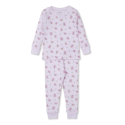 kissy kissy Kissy Kissy Pink Rose Scrolls PJ Set