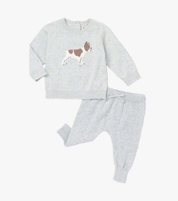 Hatley Hatley Little Bulldog Pullover Set