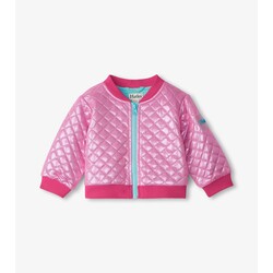 Hatley Hatley Rose Violet Metallic Bomber Jacket