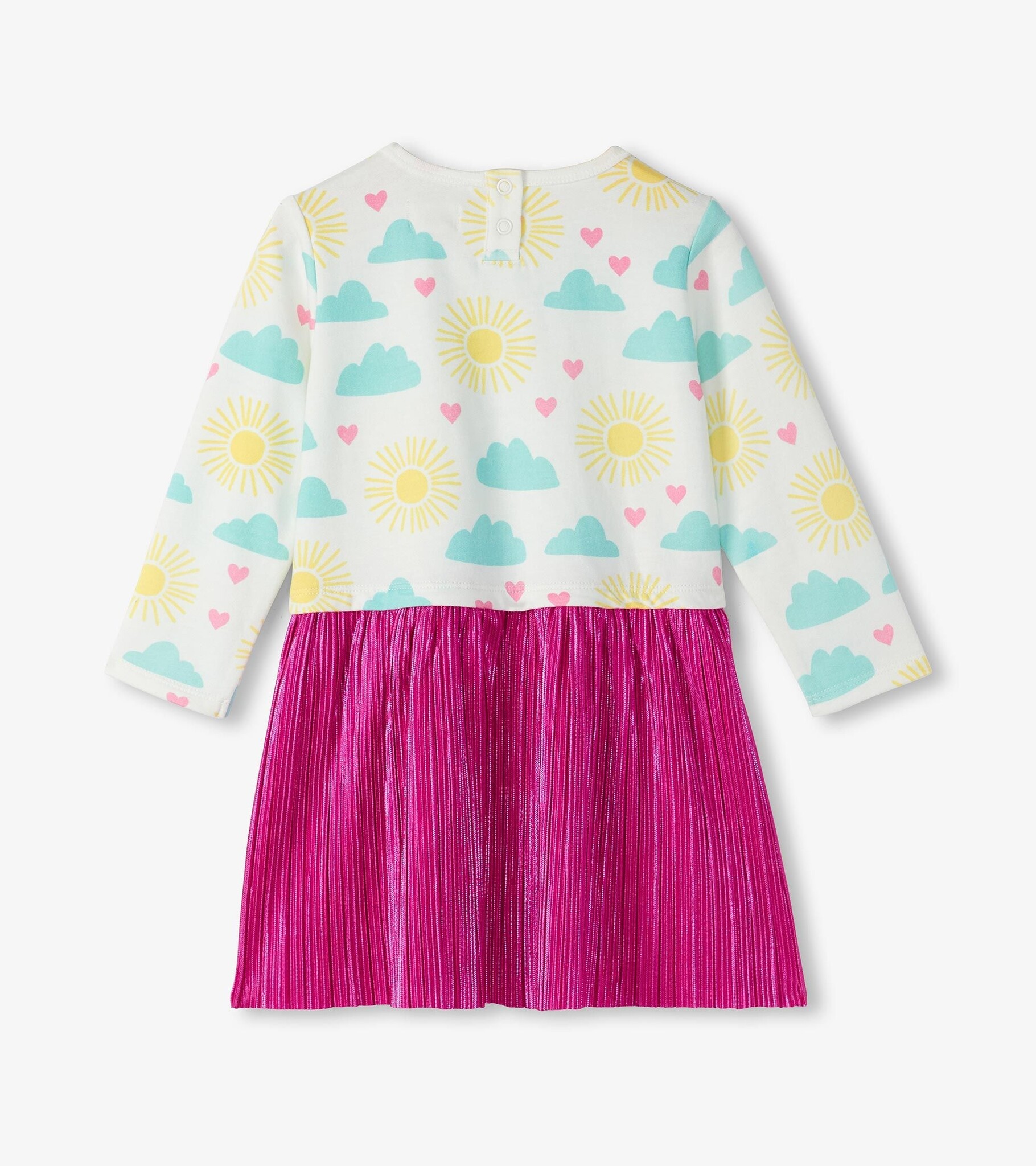 Hatley Hatley Happy Skies Layered Knit Dress