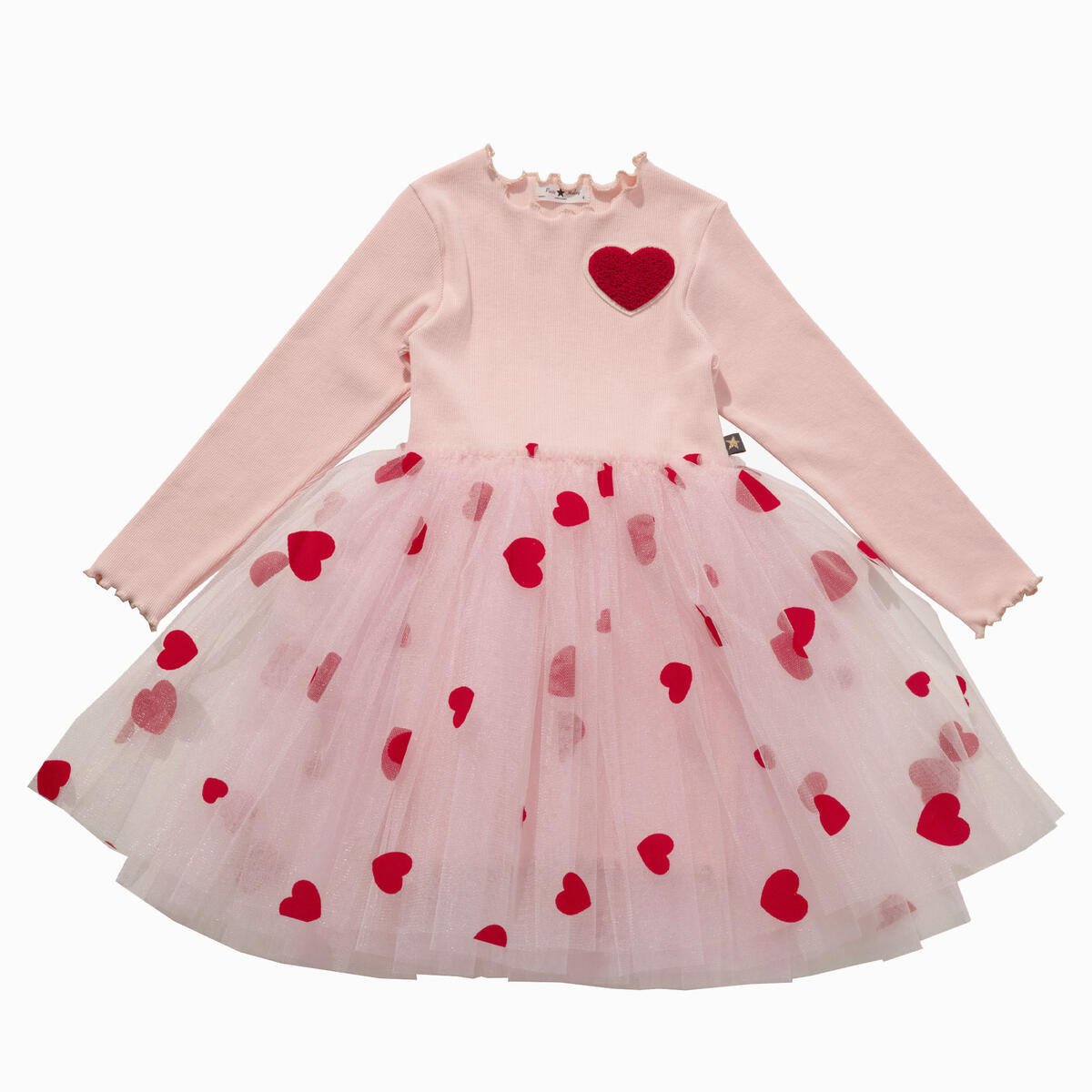 Petite Hailey Heart Tutu Dress