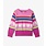 Hatley Hatley Rainbow Heart Stripe Raglan Pullover Sweater