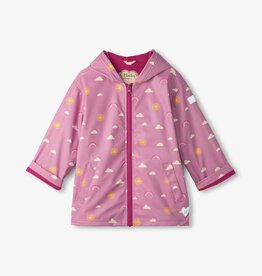 Hatley Hatley Sun Charms Zip Up Rain Jacket