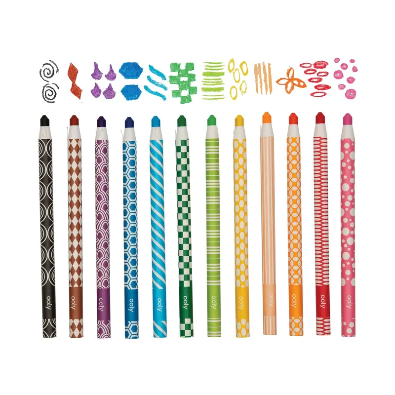 ooly Ooly Color Appeel Crayons - Set of 12