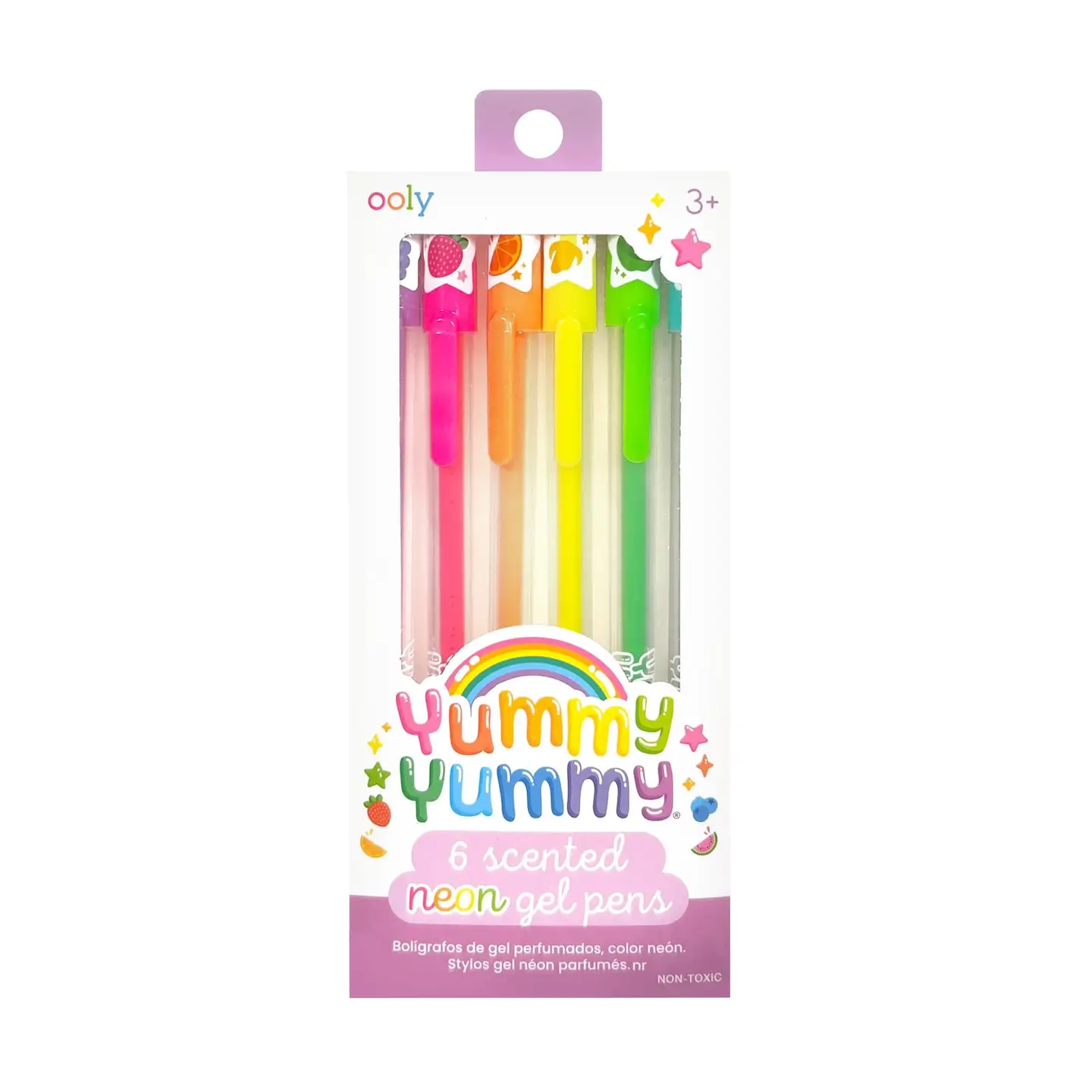 ooly Yummy Yummy Scented Gel Pens - Neon (Set of 6)