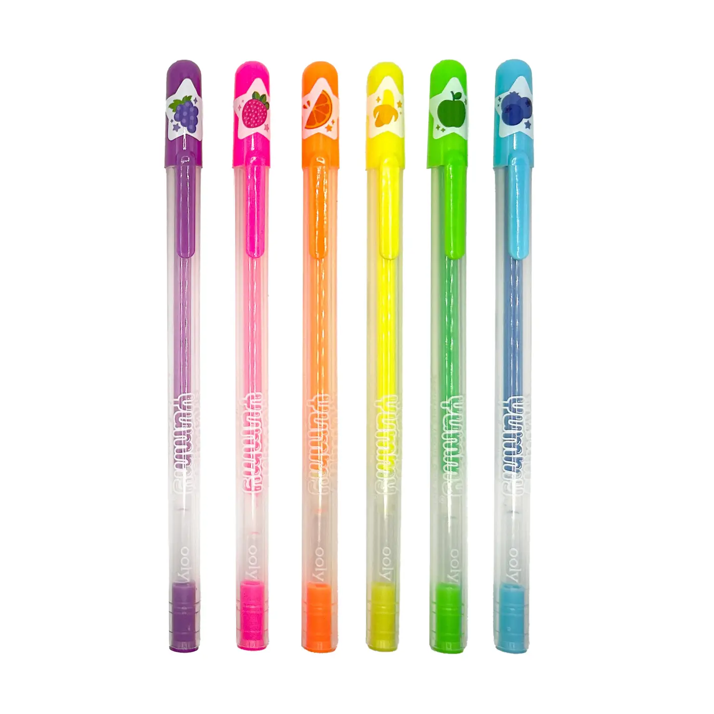 ooly Yummy Yummy Scented Gel Pens - Neon (Set of 6)