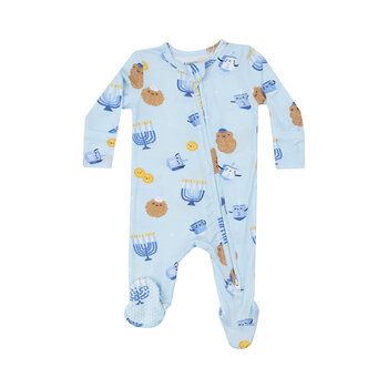 Angel Dear Angel Dear Hanukkah 2 Way Zipper Footie