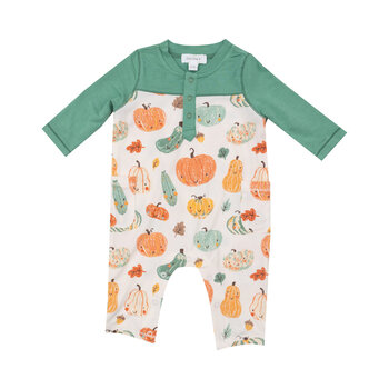 Angel Dear Angel Dear Crayon Pumpkins Romper