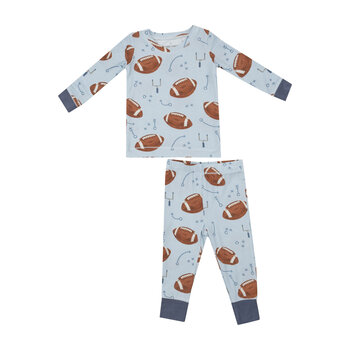 Angel Dear Angel Dear Football Blue Loungewear Set