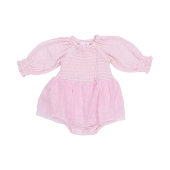 Angel Dear Angel Dear Long Sleeve Smocked Tutu Bubble