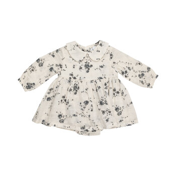 Angel Dear Angel Dear Climbing Roses Peter Pan Collar Bubble w/Skirt
