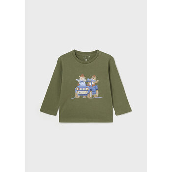 Mayoral Mayoral Long Sleeve Car Party Tee