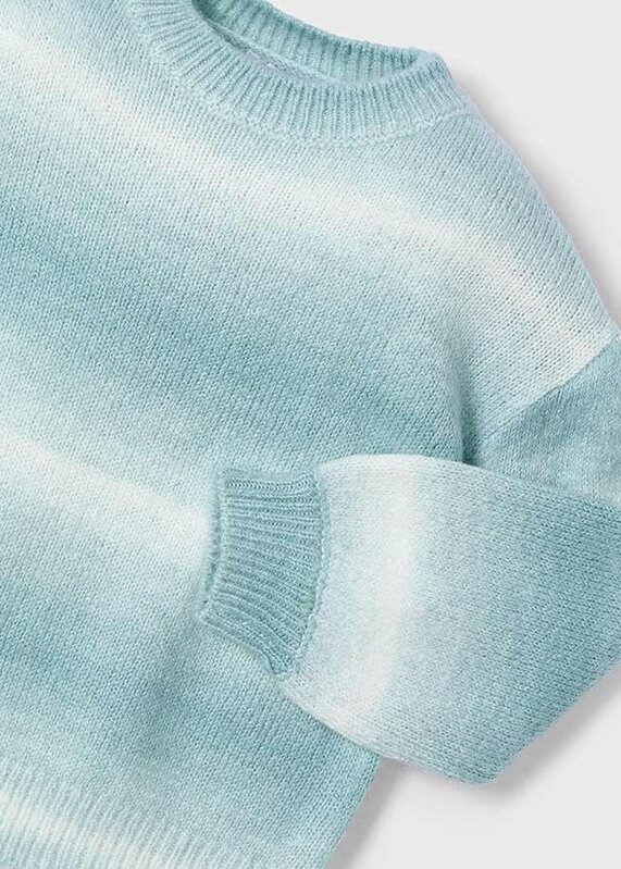 Mayoral Mayoral Watercolor Stripe Sweater