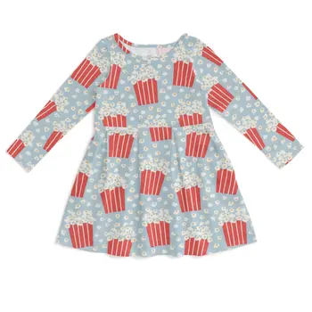 Winter Water Factory Winter Water Factory Madison Dress- Popcorn