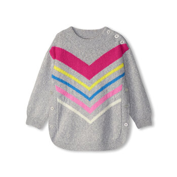 Hatley Hatley Chevron Stripe Chunky Sweater Tunic