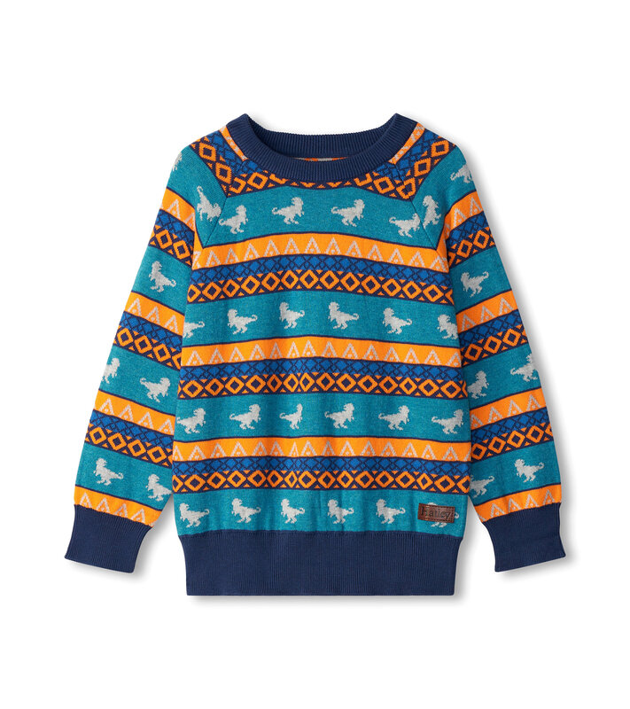 Hatley Real Dino Pull Over Sweatshirt Hatley Real Dino Pull Over Sweatshirt