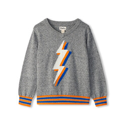 Hatley Hatley Lightning Bolt V-Neck Sweater