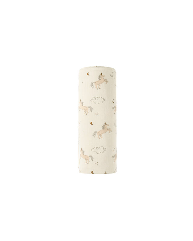 Quincy Mae Quincy Mae Unicorns Woven Swaddle