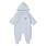 kissy kissy Kissy Kissy Rambling Railroad Velour Footie Bunting