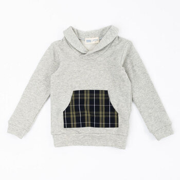 Thimble Thimble Shawl Collar Sweatshirt