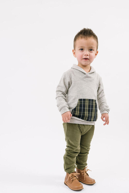 Thimble Thimble Shawl Collar Sweatshirt