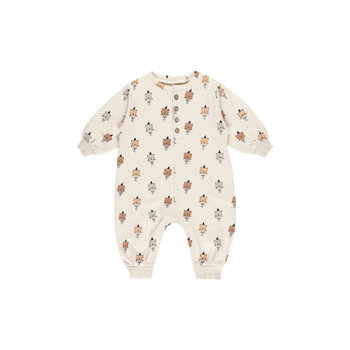 Quincy Mae Quincy Mae Cats Relaxed Fleece Jumpsuit