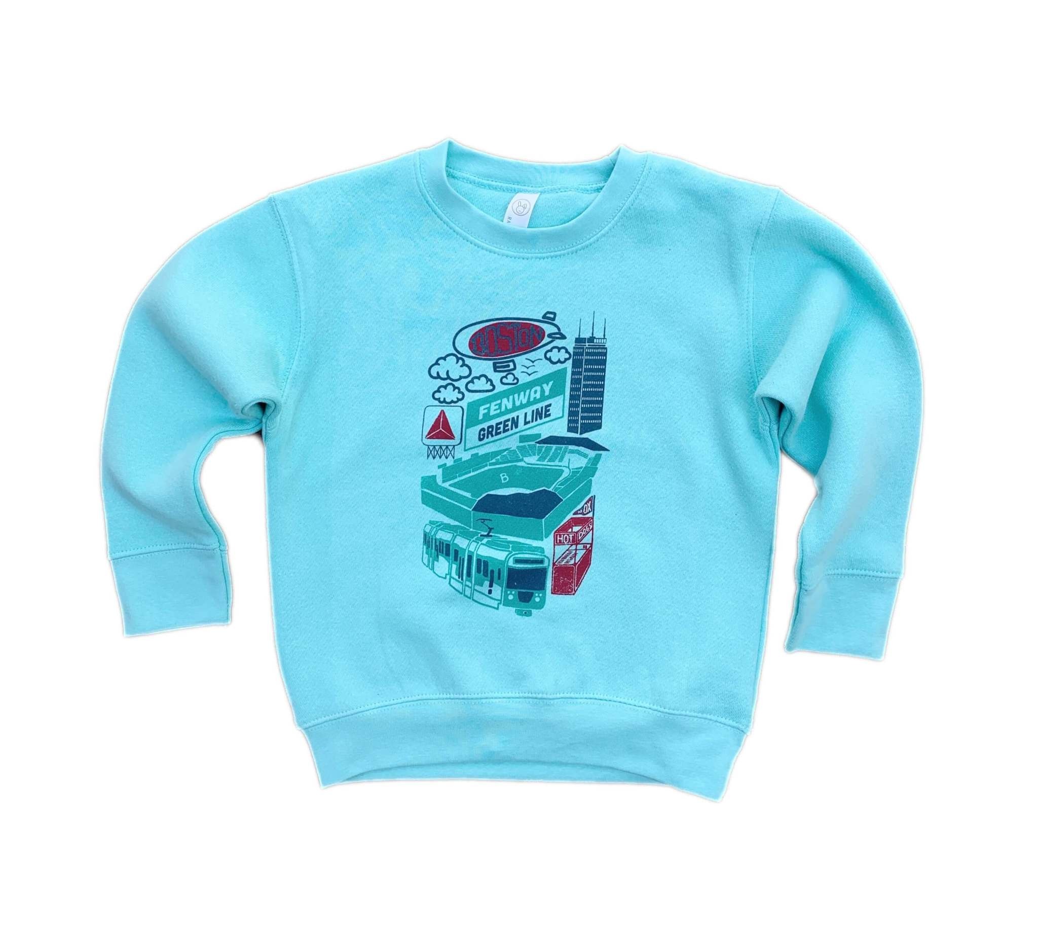Sidetrack Sidetrack Long Sleeve Boston Fenway Sweatshirt