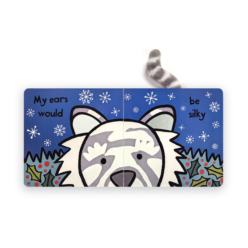 JellyCat JellyCat If I Were a Snow Tiger Board Book