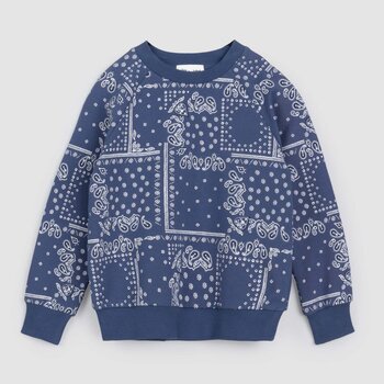 Miles The Label Miles The Label Paisley Print Sweatshirt