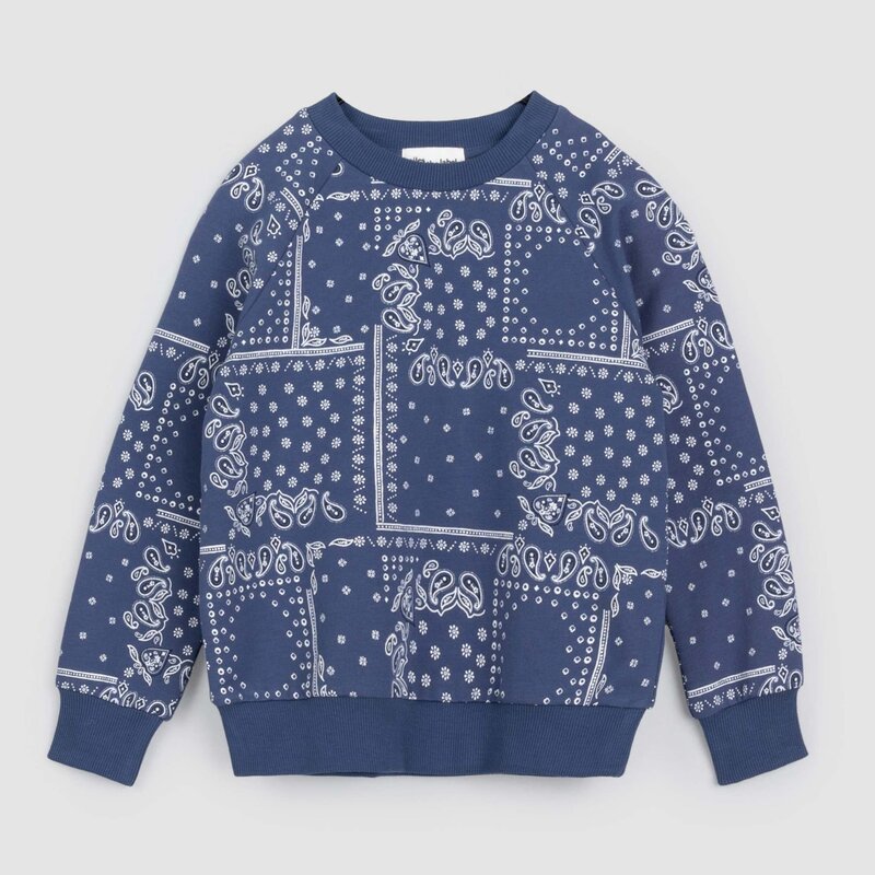 Miles The Label Miles The Label Paisley Print Sweatshirt