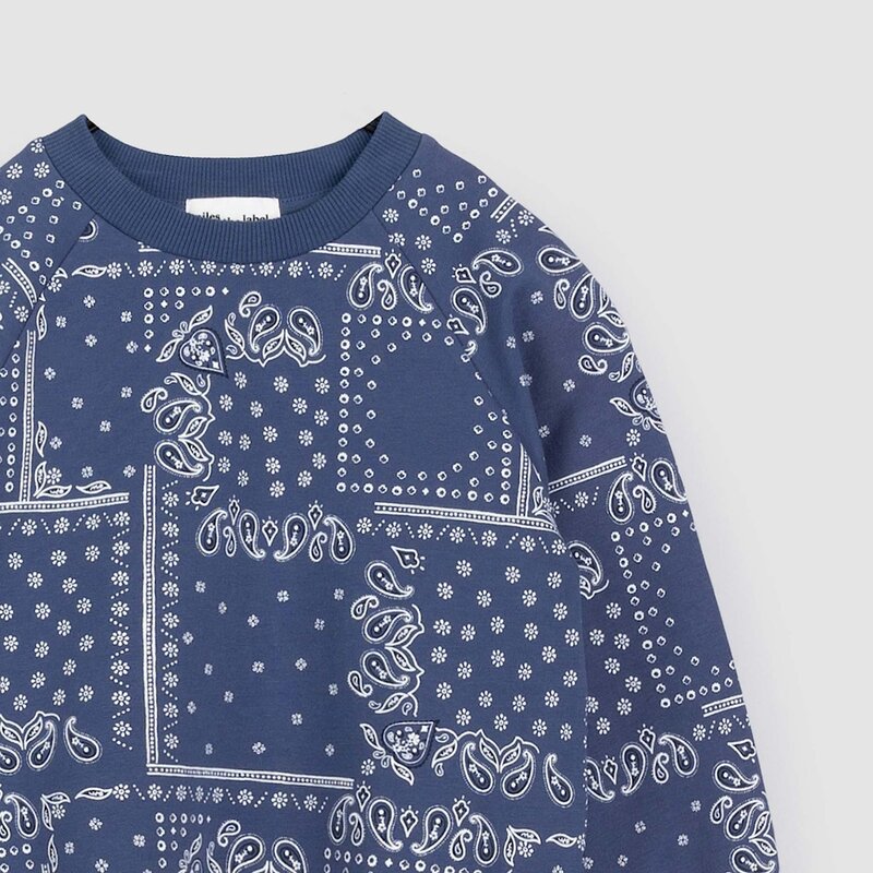 Miles The Label Miles The Label Paisley Print Sweatshirt