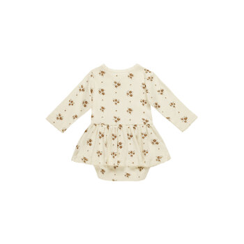 Quincy Mae Quincy Mae Pointelle Skirted Bodysuit
