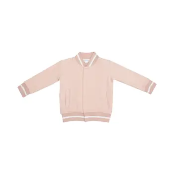 Angel Dear Angel Dear French Terry Letterman Jacket