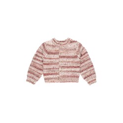 Rylee and Cru Rylee & Cru Pink Multi Stripe Cheyenne Cardigan