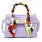 Crocodile Scarf Handbag Lavendar
