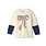 Hatley Hatley Sequin Bow Fluffy Sleeve Sweater